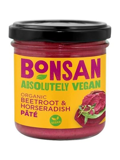 Bonsan Organic Beetroot And Horseradish Pate