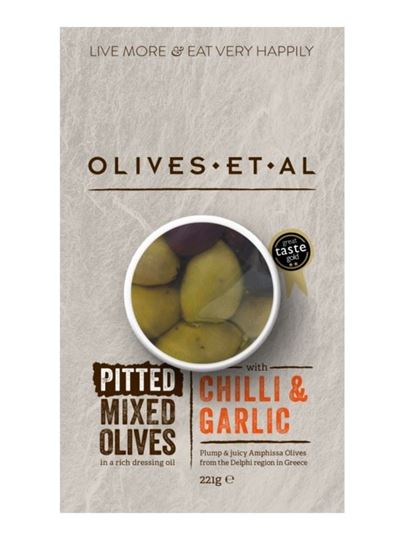 Picture of Olives et Al Chilli & Garlic Mixed Olives Pouch