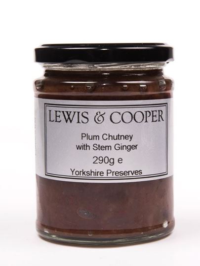 Picture of Lewis & Cooper Plum Chutney with Stem Ginger