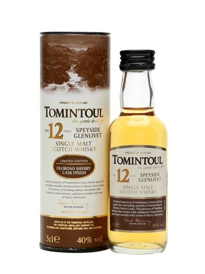 Picture of Tomintoul 12 Year Old Oloroso Sherry Cask 50cl