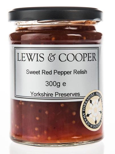 Picture of Lewis & Cooper Sweet Red Pepper Relish