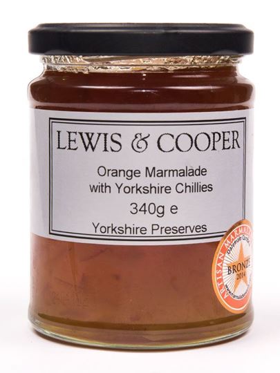 Picture of L&C ORANGE & CHILLI MARMALADE 340G