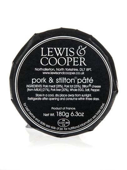 Picture of Lewis & Cooper Pork Pate with English Stilton Cheese