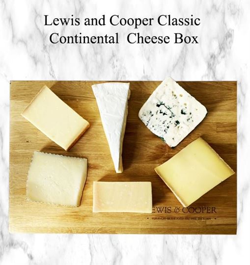 Picture of Lewis and Cooper  Classic Continental Cheese Box