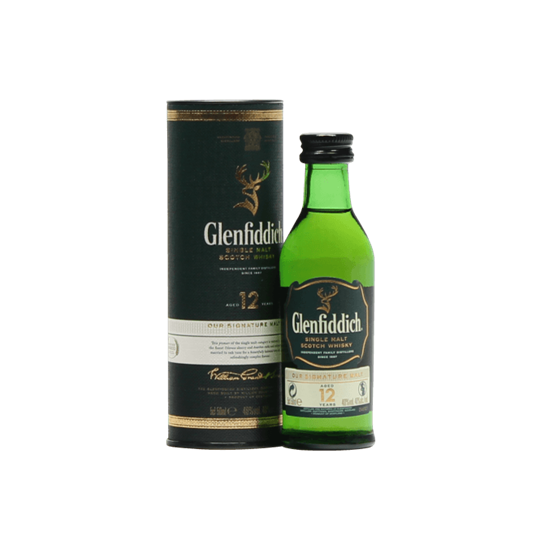 Picture of Glenfiddich 12 year Old Single Malt Whisky 5cl