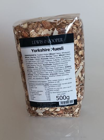 Picture of L&C YORKSHIRE MUESLI 500G