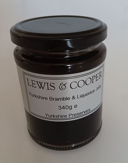 Picture of L&C BRAMBLE & LIQUORICE JELLY 340G