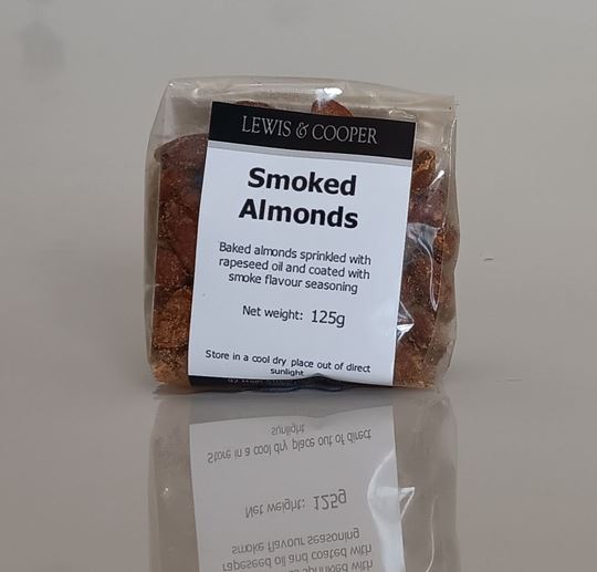 Picture of L&C SMOKED ALMONDS 125G