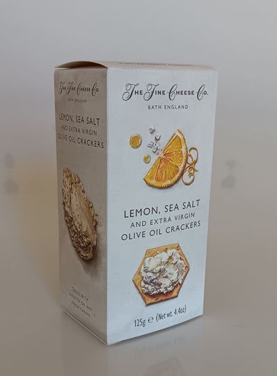 Picture of FCC LEMON, SEA SALT & EVOO CRACKERS 125G