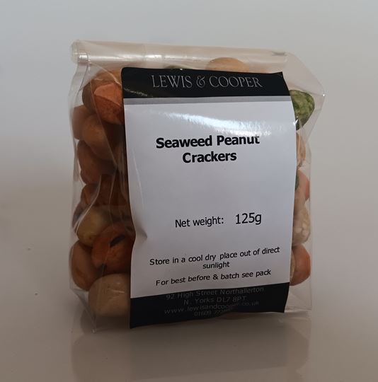 Picture of SEAWEED PEANUT CRACKERS 125G