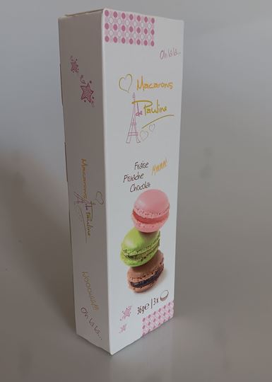 Picture of MACARONS DE PAULINE 3 FLAVOURS 36G